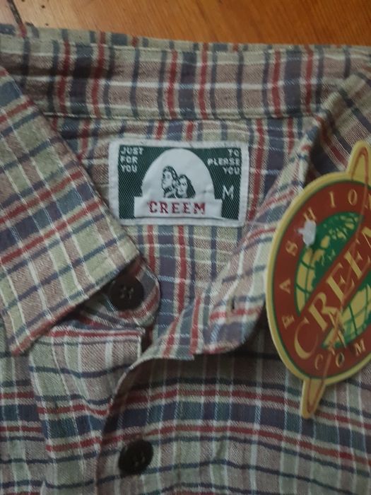 Koszule męskie w kratkę x 2 szt