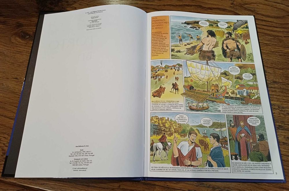 História do Porto em BD