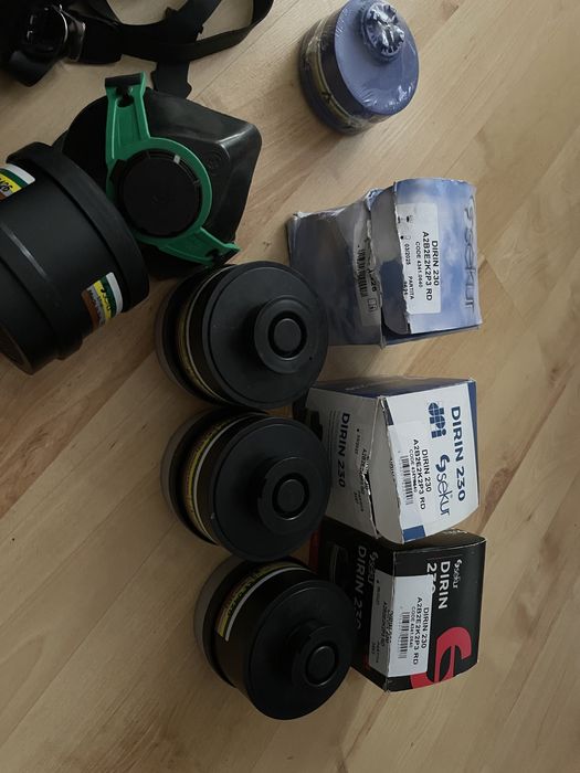 Maska gazowa filtr nowe