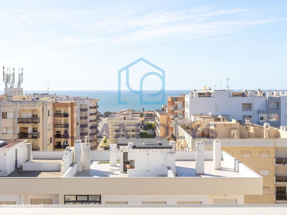 T1 Renovado com Vista Mar - Terraço Privado