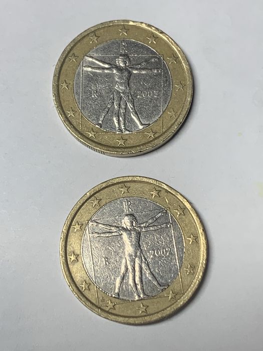 Монета    1    євро