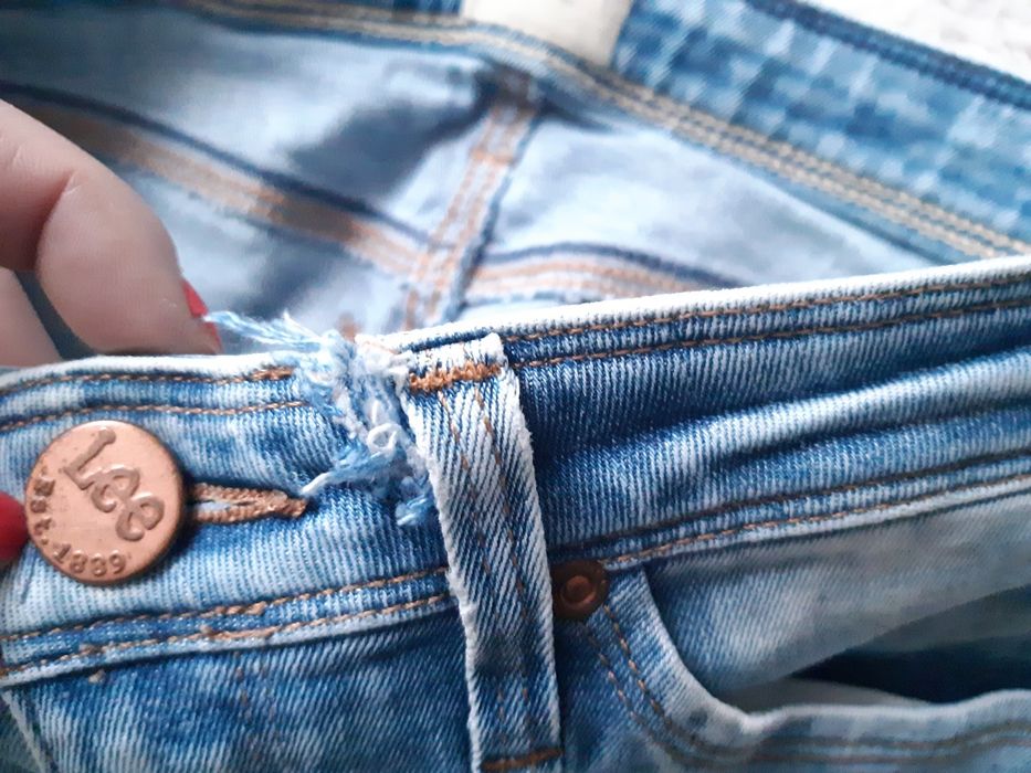 Oryginalne jeansy damskie LEE XS