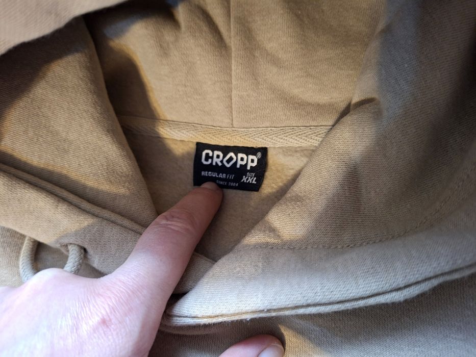 Bluza beżowa cropp xxl