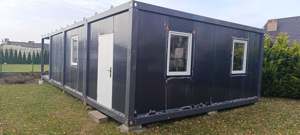 Kontenery Domek z tarasem 54m2 + 18m2 - 6m / 12 m