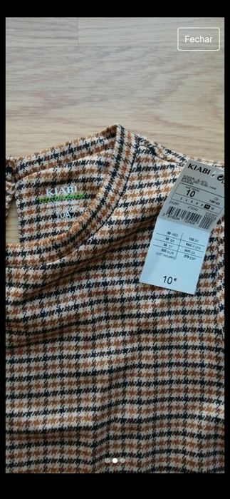 Vestido 10 anos 138/143 cm