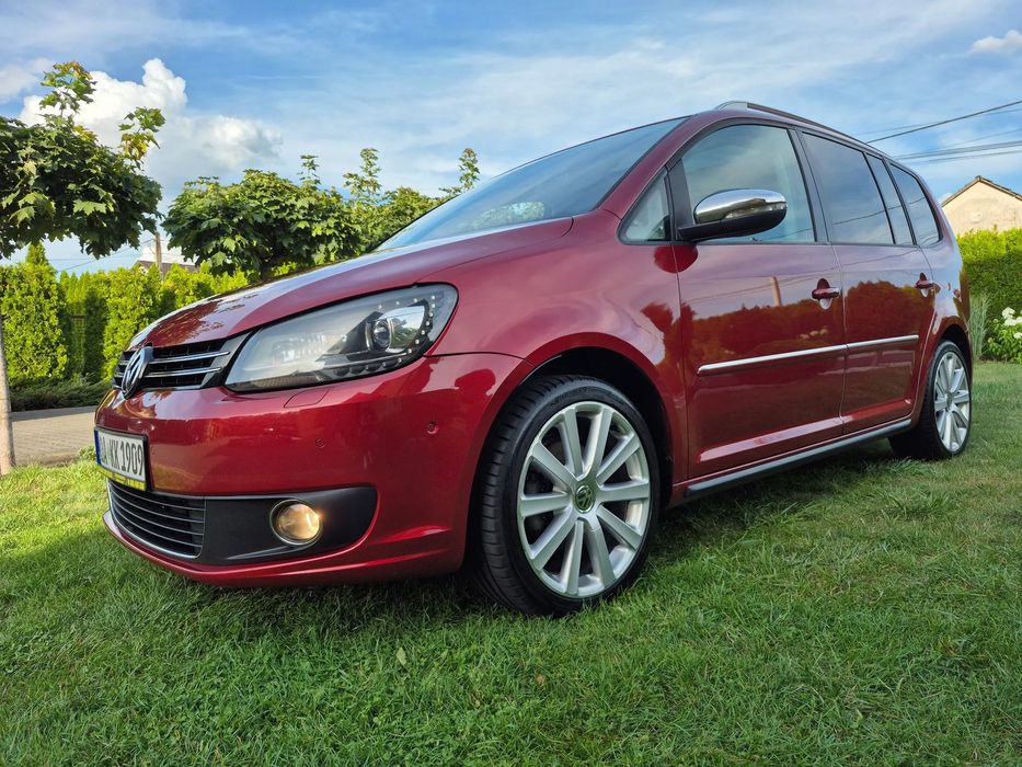 Volkswagen Touran 2011r 1.4Tsi 140KM Klimatron Alumy Solar Dach