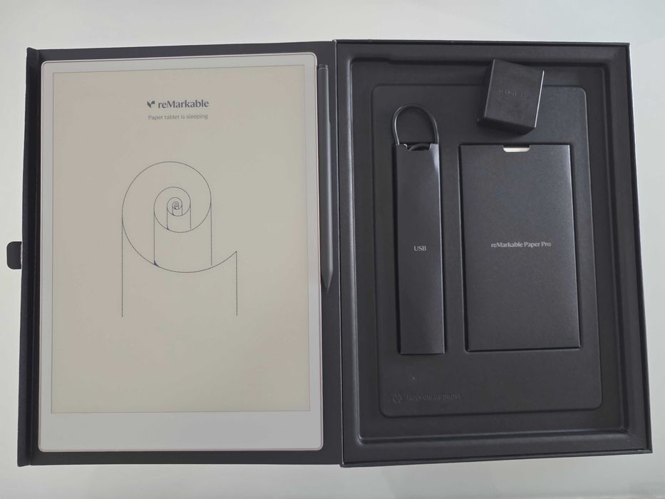 reMarkable Paper Pro como novo + Marker Plus + 2 capas + garantia