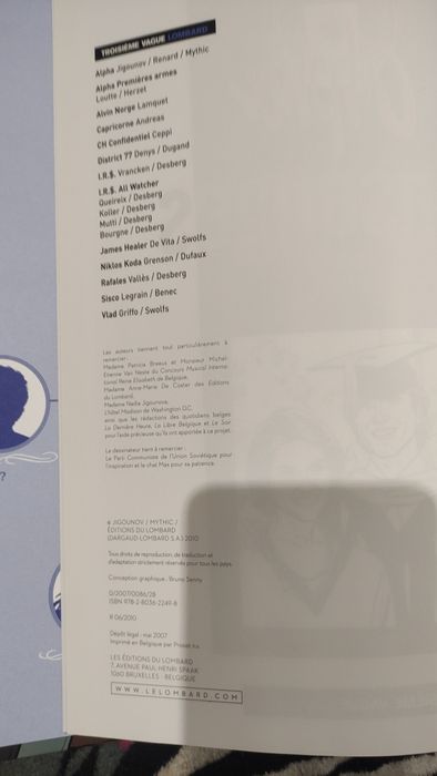 Livro Banda Desenhada Antiga " Mensonges"