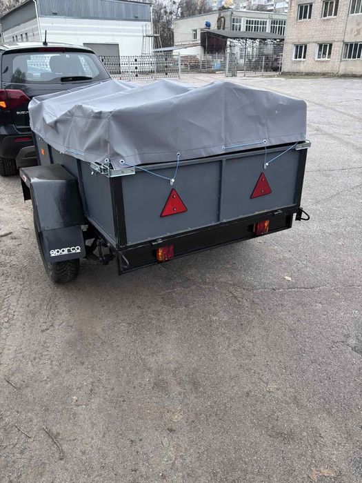 Прицеп розмір: 2×1,2 5м.