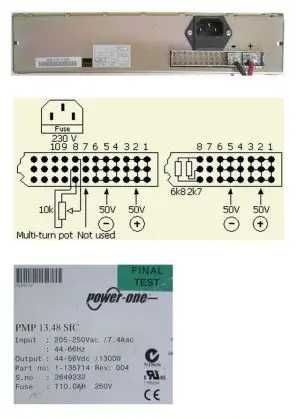 Блок живлення/Заярдка LiFePO4 Power-One PMP 13.48 SIC 1300W,DC45-57V