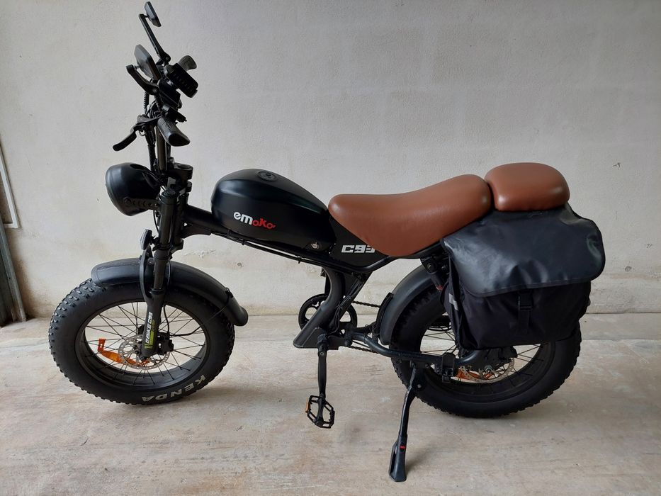 Bicicleta elétrica 1000W  50km/h autonomia 60km