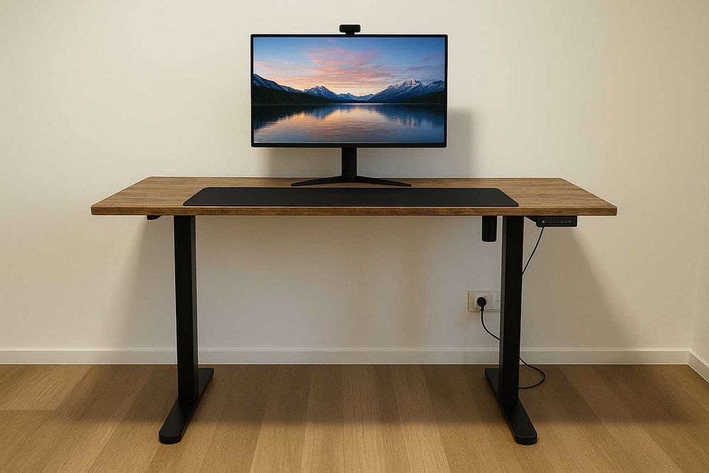 NOWE Biurko Elektryczne Regulowane Gamingowe Podnoszone z Regulacją FV