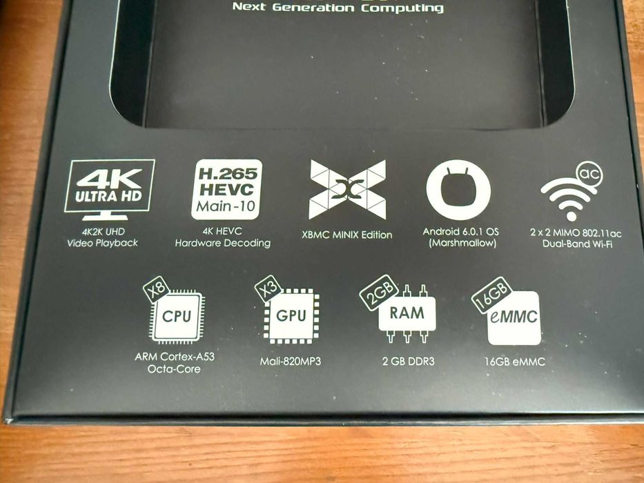 Box TV Media Hub Android Nougat streaming 64bitOctacore Minix NEO U9-H