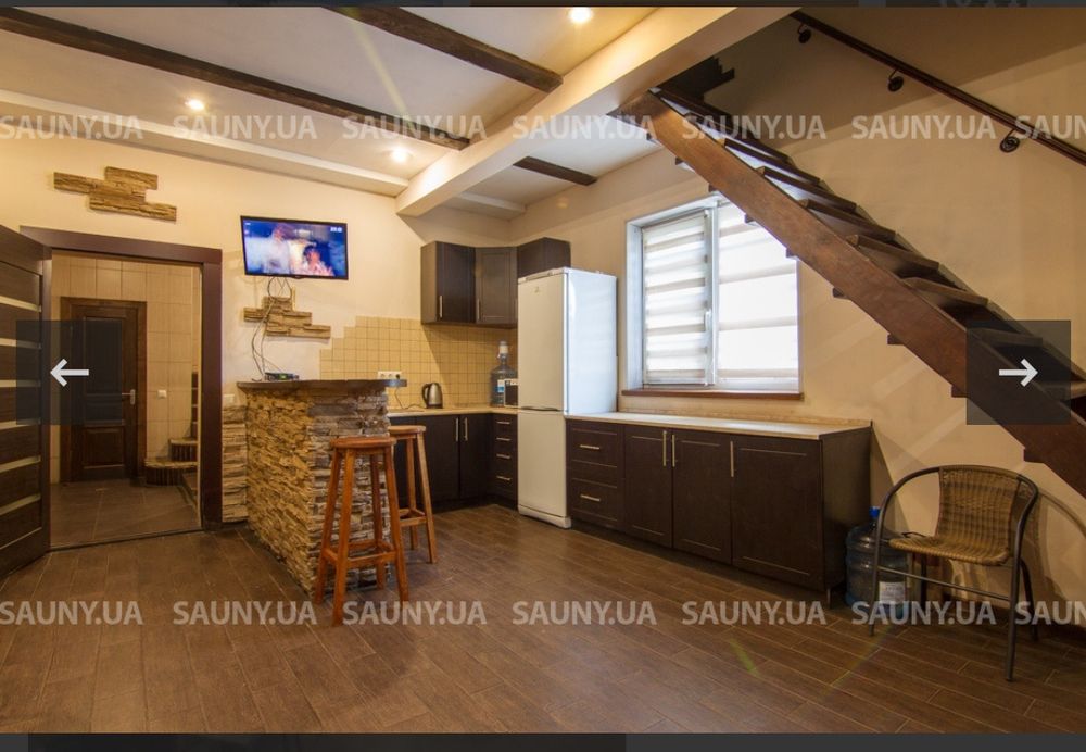 Дом посуточно Осокорки 5 мин . Баня, камин, батут