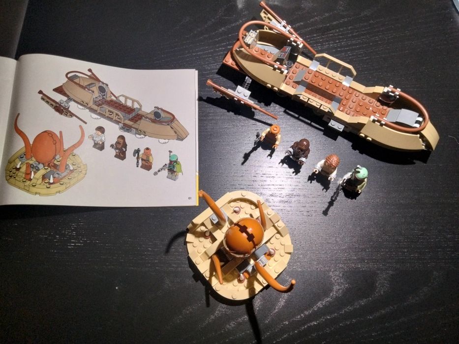 Set Lego Star Wars "Desert Skiff Escape" 75174