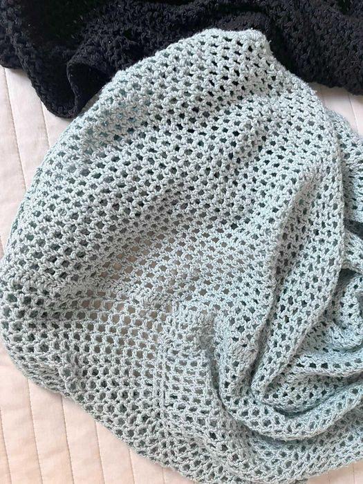 Hand made ręcznie robione chusty na szydełku rozmiar uniwersalny