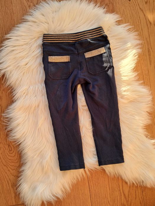 Ciepłe spodnie legginsy R 92 18-24 mies.