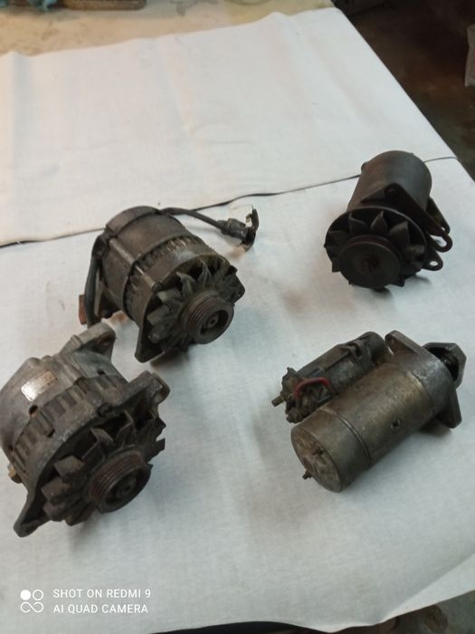 Alternadores e motor de arranque