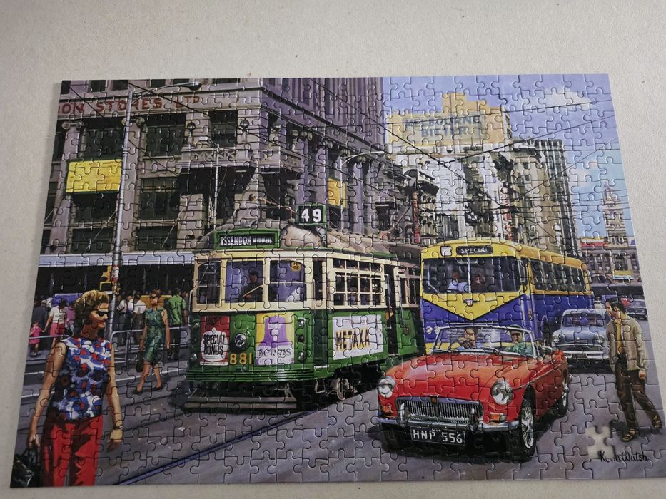 puzzle 4x500 elementów