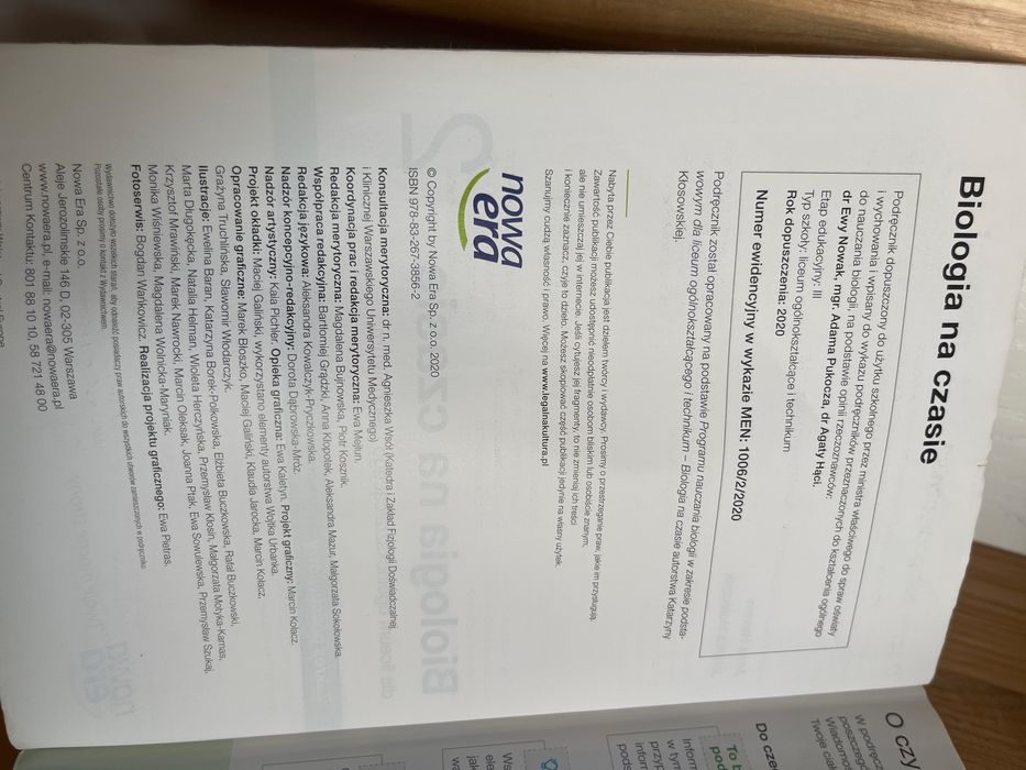 Biologia na czasie 2