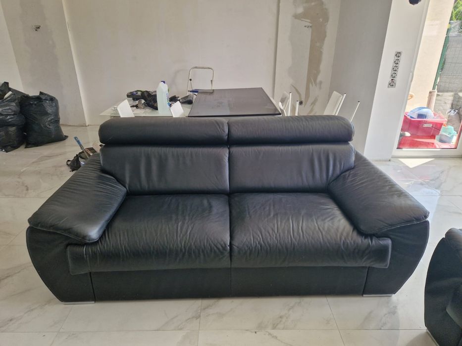 Zestaw mebli używanych do domu | stół + 6 krzeseł, komody, sofa, fotel
