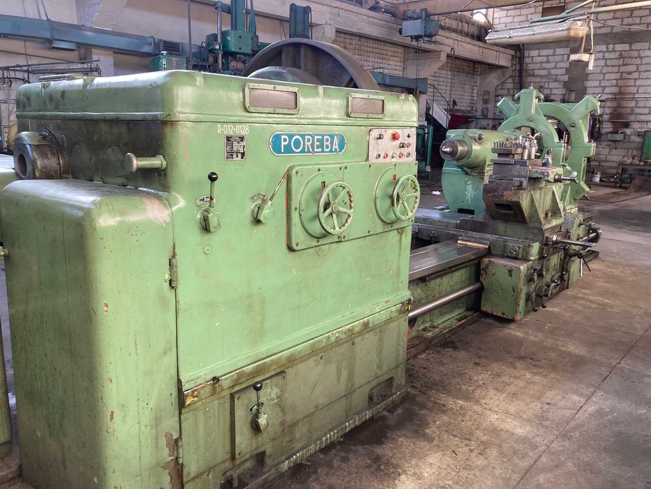 Tokarka PORĘBA TCA160 x 3m 1966 stan bdb