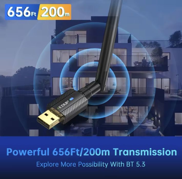 Usb-Bluetooth адаптер Edup  B3552 Plus