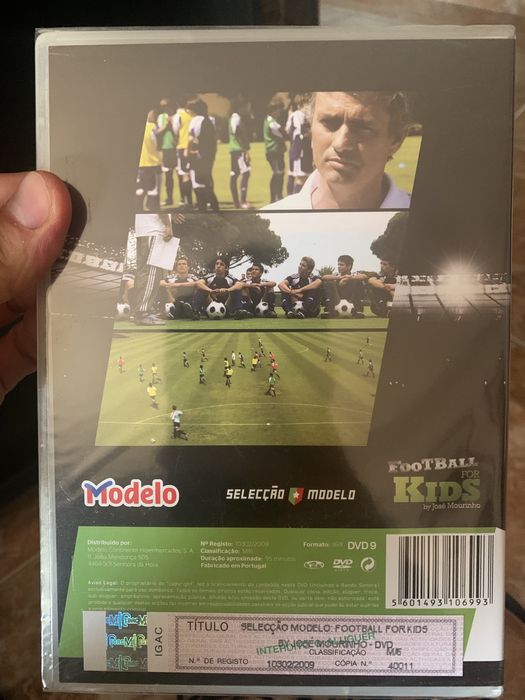 Dvd josé mourinho futebol