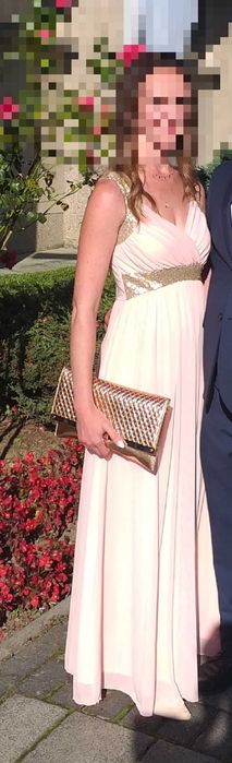 Sukienka długa maxi rozm 36 s wesele