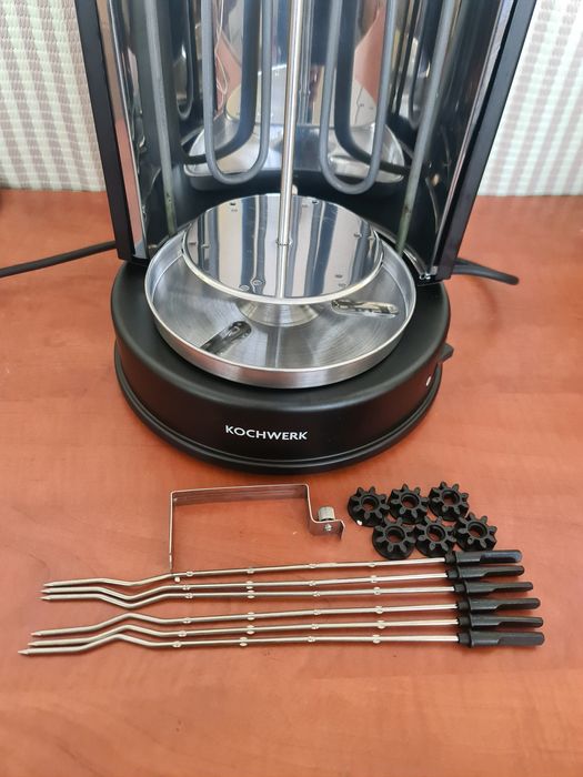 Grill elektryczny pionowy do mięsa ryby ważyw