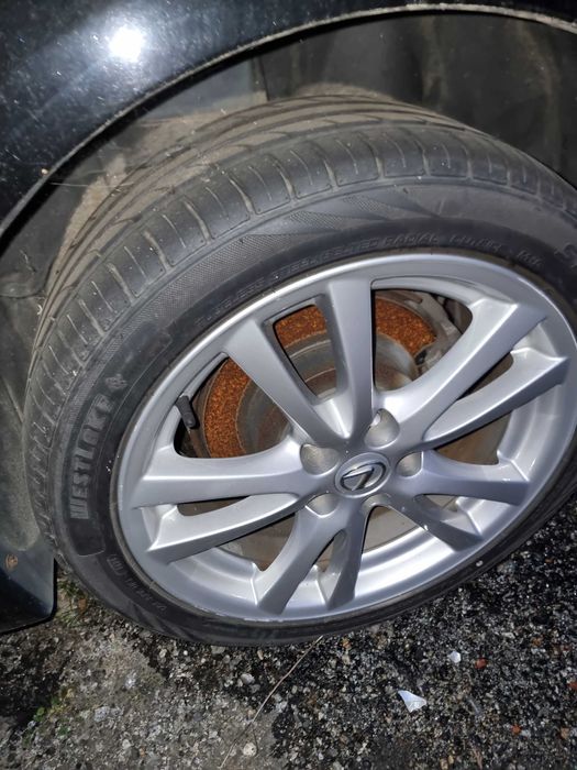 4 jantes lexus com pneus