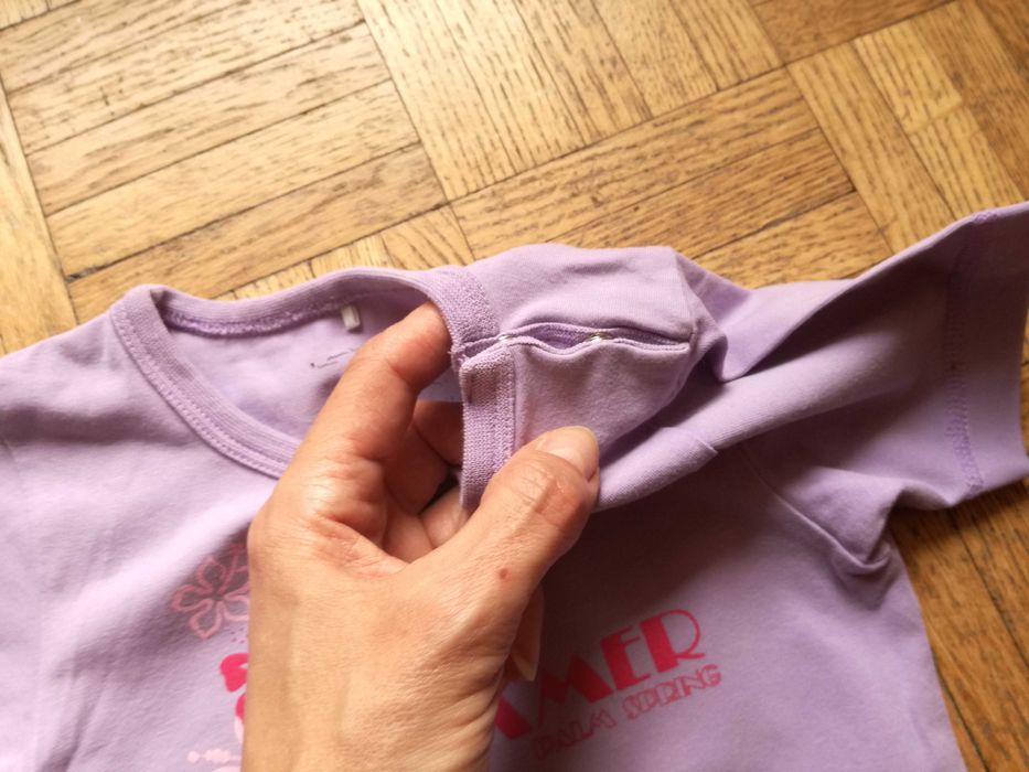 Body dziewczęca, lawendowe, Name It, rozmiar 86