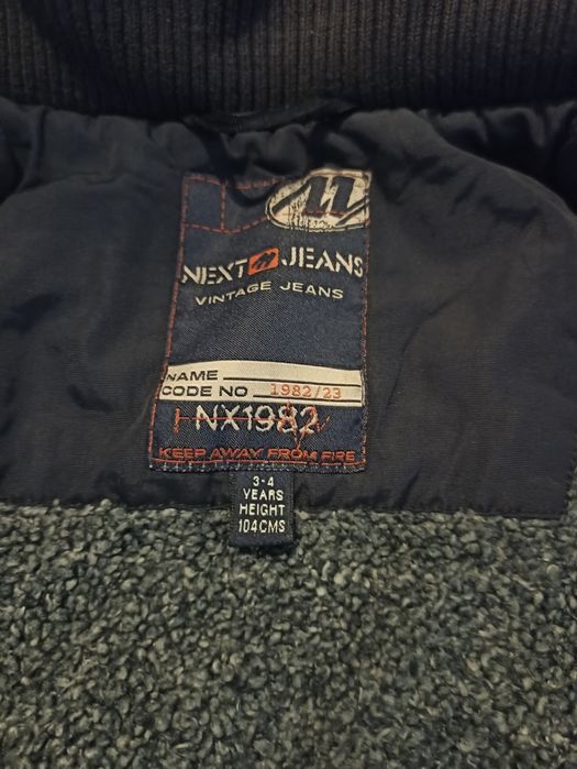 Zimowa kurtka dziecięca na 4-5 latka