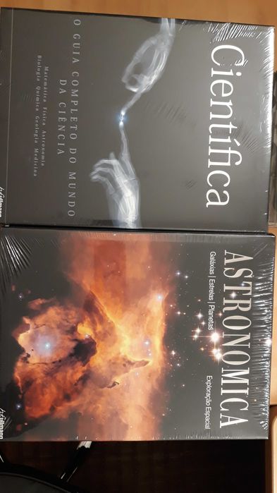 Livros: Científica e Astronomica (Novos e Selados)