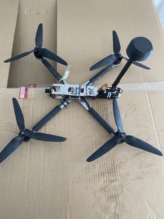FPV drone трофейний дрон 9 дюймів керування 2.4, відео 5.8