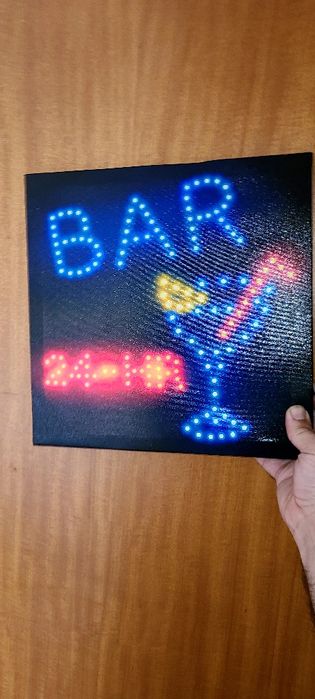 Quadro de animação bar