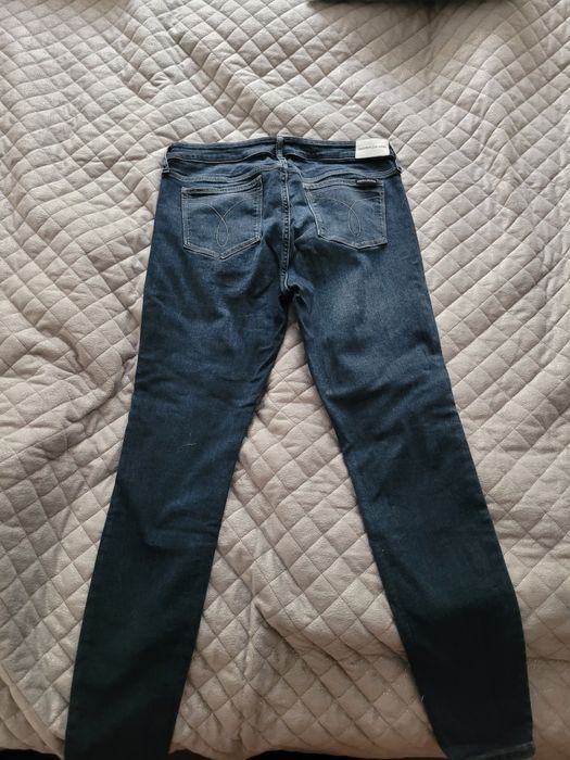 Spodnie jeansy Calvin Klein