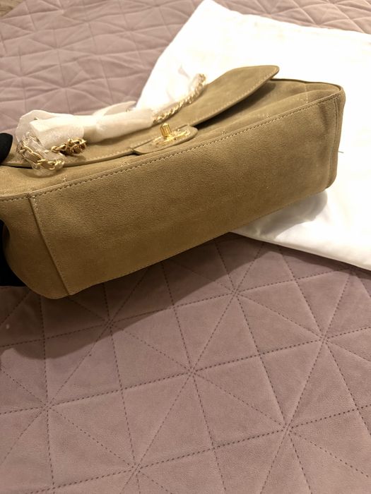 Сумка CHANEL Max flip замшева