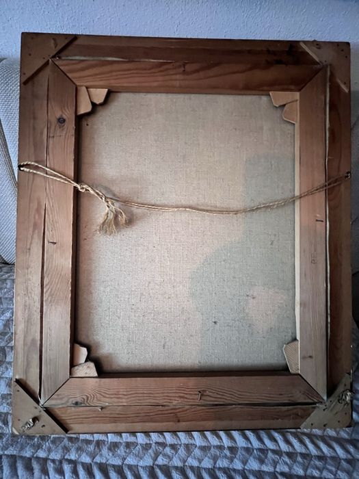 Olejny obraz,Błękitny chłopiec