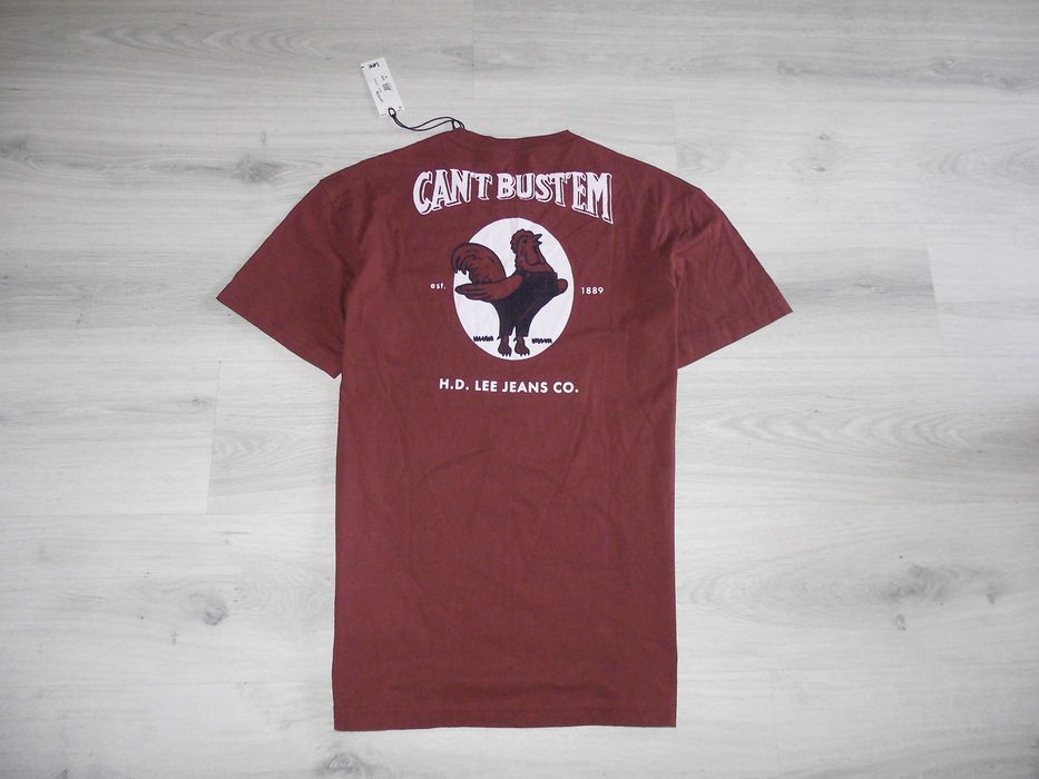 Lee Cant Bustem Lee Jeans Regular Fit Koszulka Męska M Nowa