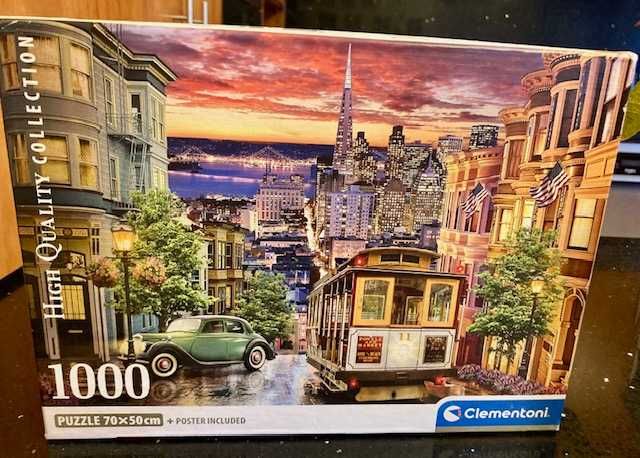Puzzle: San Francisco - 1000 Peças - Clementoni