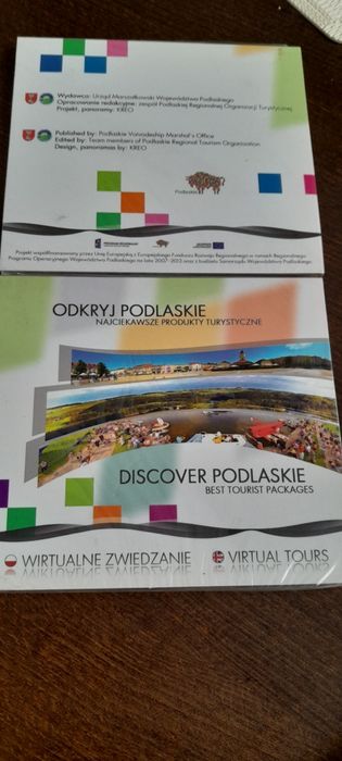 Płyta CD z atrakcjami Województwa Podlaskiego