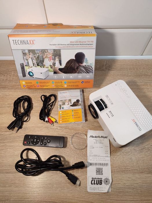 Проєктор Technaxx mini led beamer tx 113