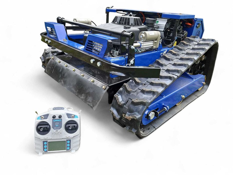 Kosiarka spalinowa HDM 50cm gąsiennicowa zdalnie sterowana skarpowa