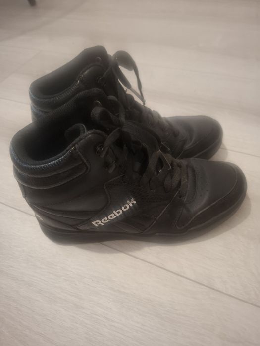 Buty damskie reebok snackersy czarne do kostki