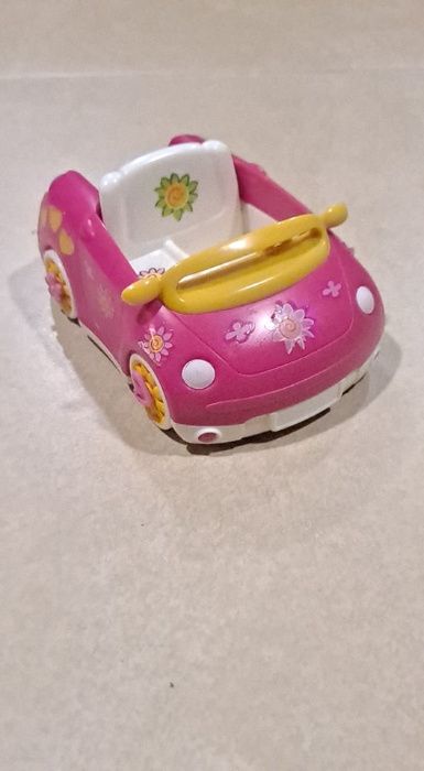Carro Pinypon Cor Rosa + Boneca NOVO