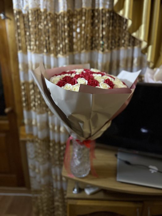 Букет до дня закоханих з мила / Мильні квіти