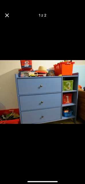 Meble dziecięce szafa + komoda IKEA