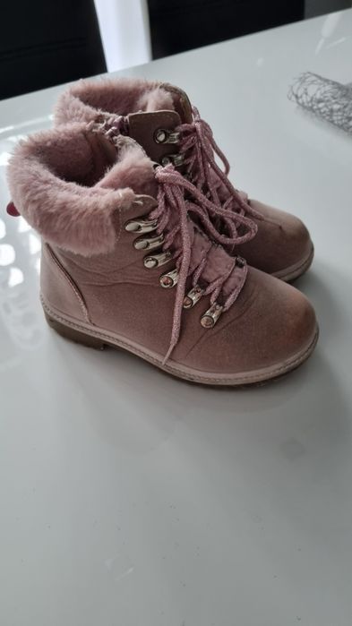 Buty traperki jesienno zimowe dziewczęce r. 28