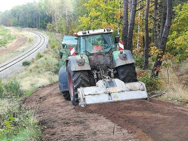 WYCINKA drzew lasów,samosiejek,rębak,mulczowanie,rekultywacja